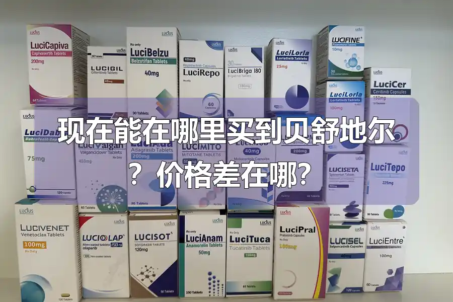 现在能在哪里买到贝舒地尔？价格差在哪？